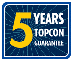 5 Year Guarantee with the Topcon RL-H5A rotating laser level review