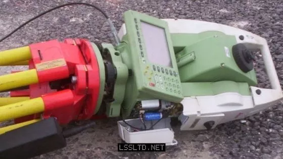 Total Station Broken due to a poor tripod. Test your tripod with this quick and simple test.