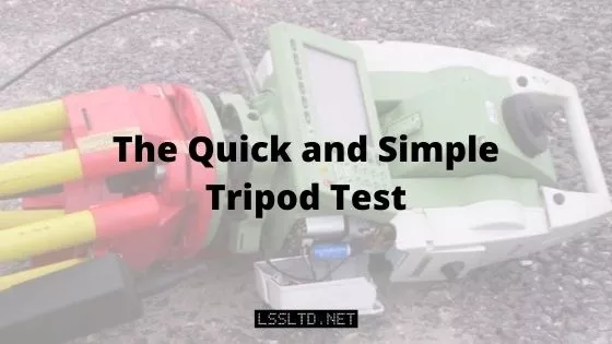 The Quick and Simple Tripod Test