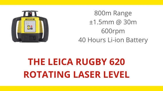 Leica Rugby 620 Rotating Laser Level
