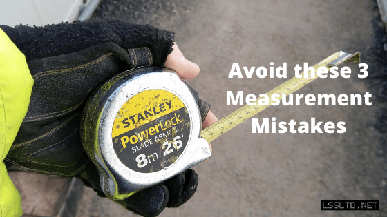 3 Measurement Mistakes. Avoid these three measurement mistakes in construction setting out