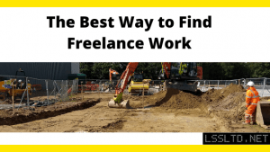 The Best Way to Find Freelance Work. Blog post header.