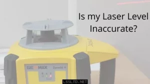 what can make a laser level inaccurate