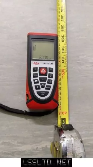 Laser Tape Measure Checks