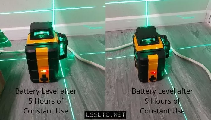 Kaiweets KT-360a Battery Usage