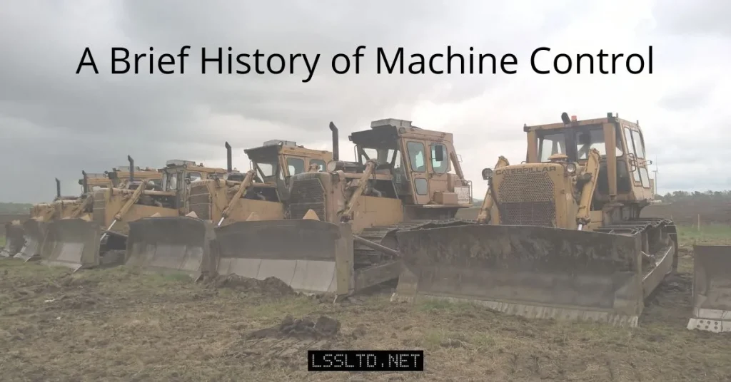 a brief history of machine control