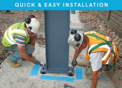 Quick and Easy Steel Column Erection