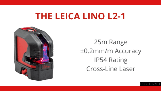 Leica Lino L2-1 laser level cross line laser